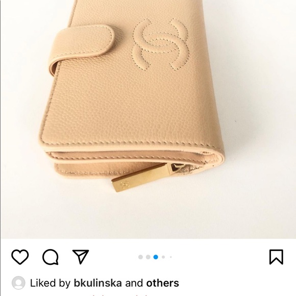 Chanel Nude caviar cc Snap Wallet authentic - Picture 12 of 13